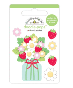 Sticker - Doodle Pop - Berry Bouquet - Berry Sweet